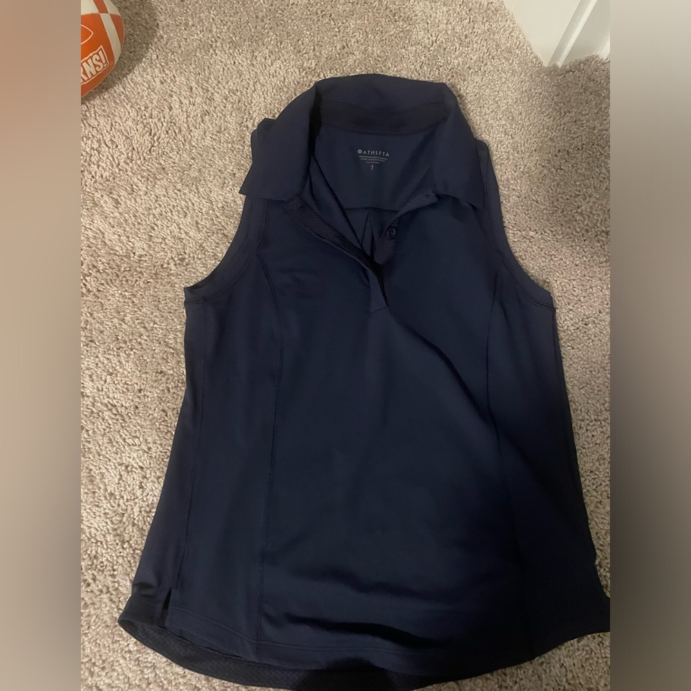 Blue top Athleta